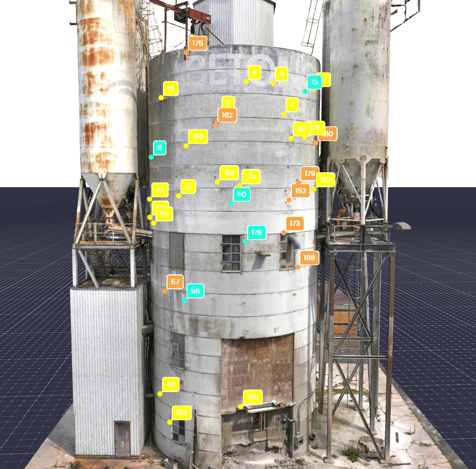 Digital twin asset management platform dashboard UAE — AIN UAE inspection software